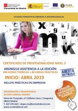 asistencia a la edición